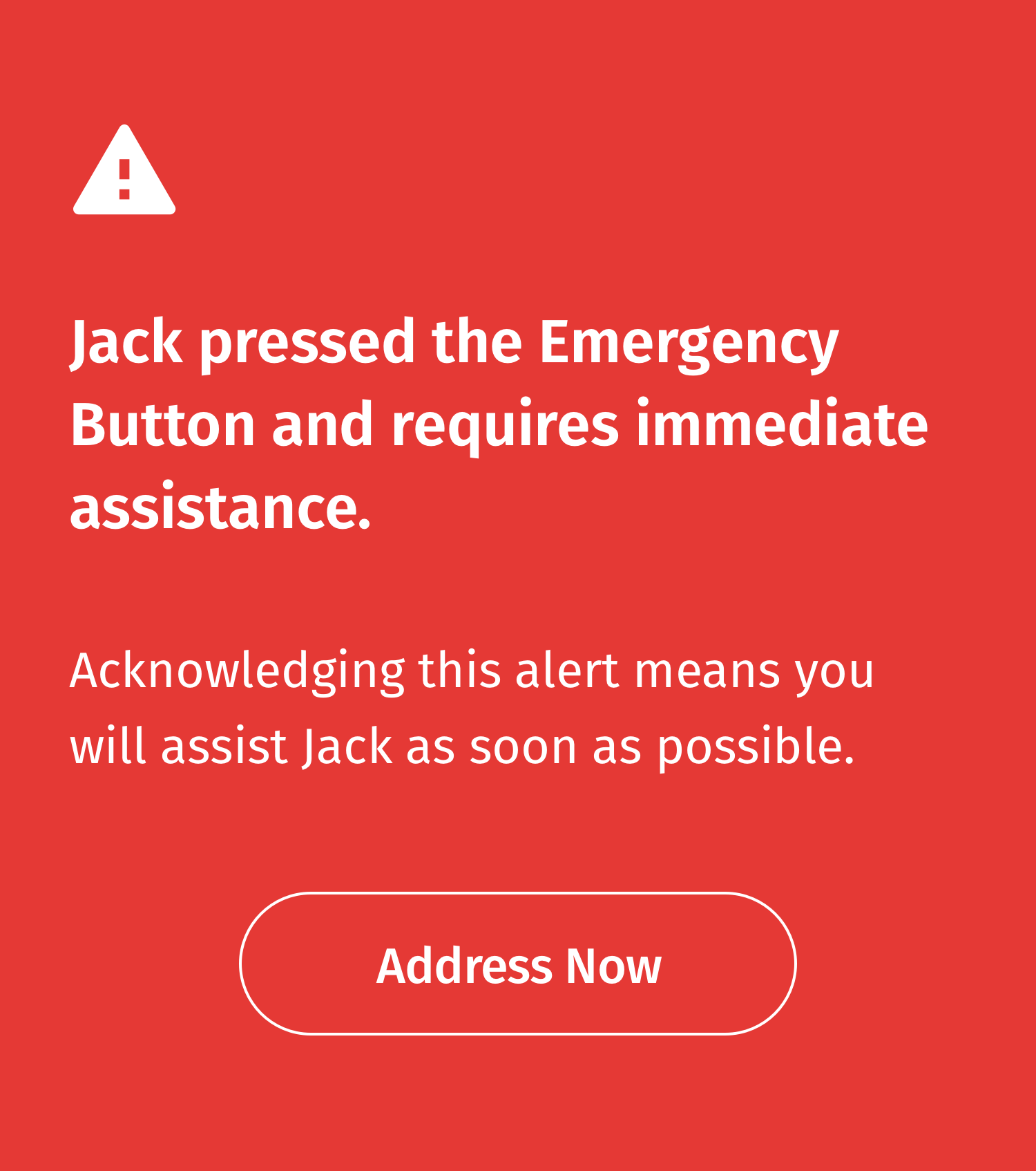 emergency red emergency red